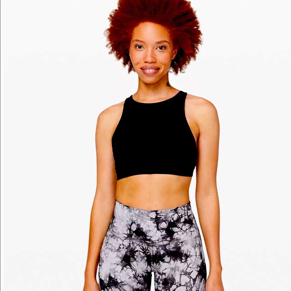 New with tags lululemon black energy bra